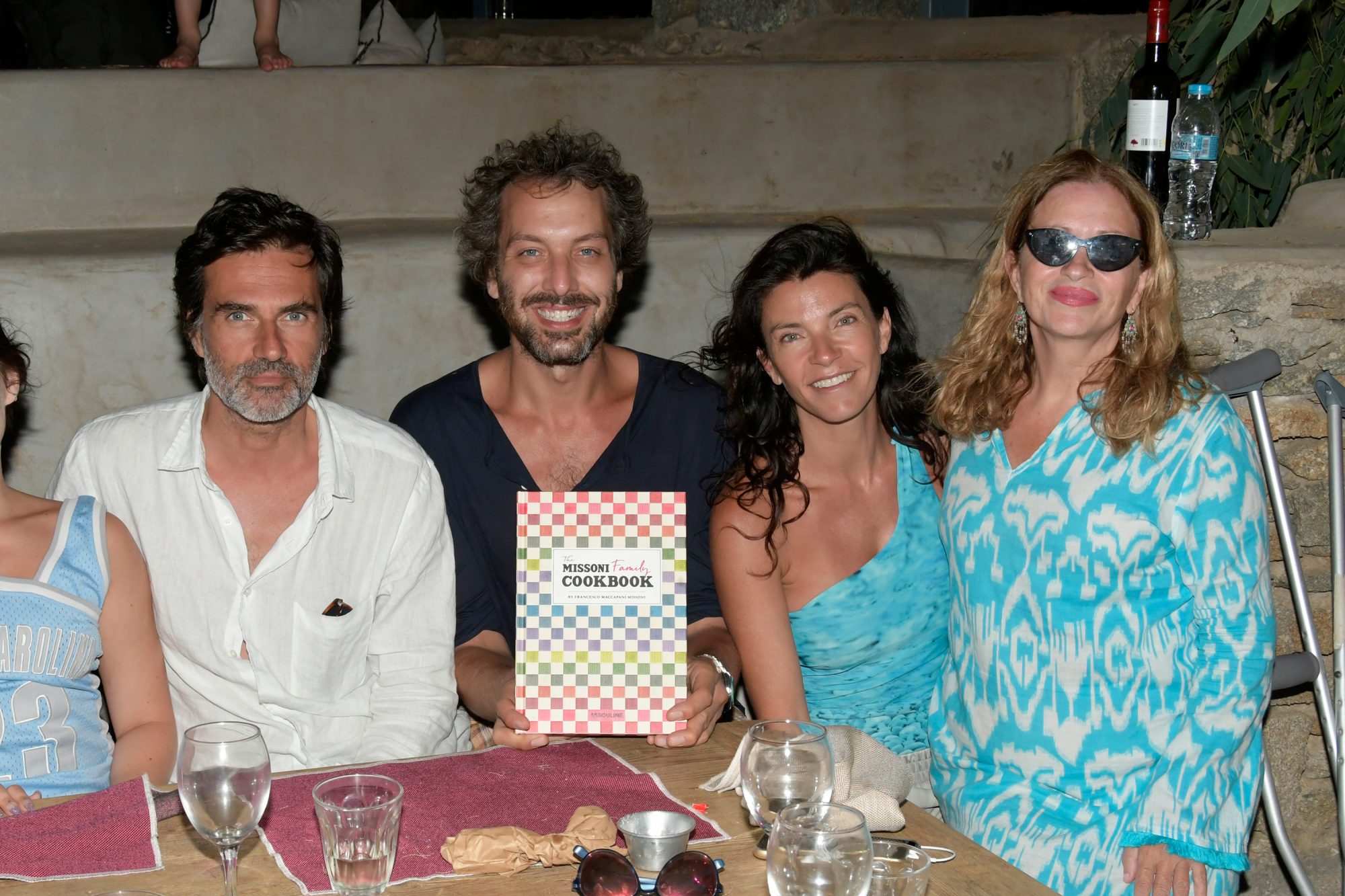 O Francesco Maccapani Missoni, ο γιος της Angela Missoni, της Creative Director του οίκου Missoni στη Μύκονο