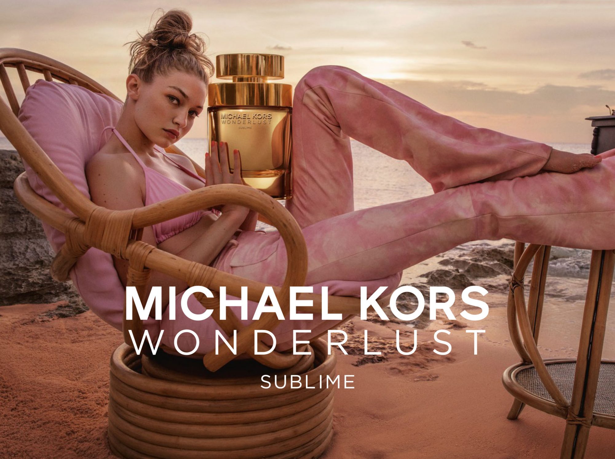 H Gigi Hadid πρωταγωνιστεί στην καμπάνια του νέου Wonderlust Sublime