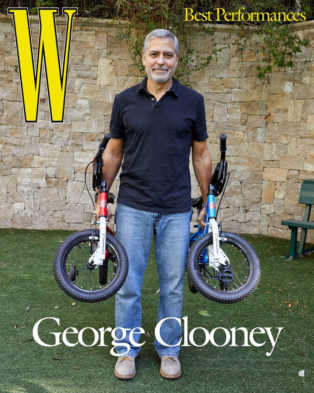 George Clooney δουλειές στο σπίτι