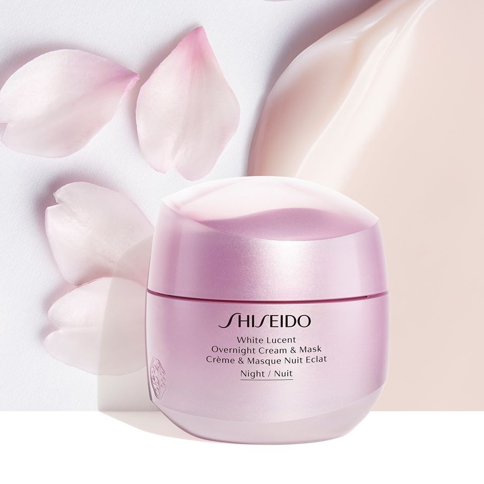 Θεραπεία νυκτός White Lucent Overnight Cream & Mask, Shiseido.