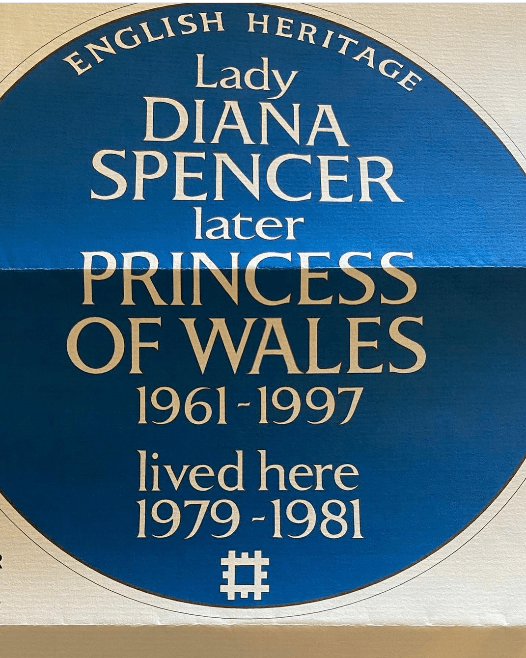 diana plaque