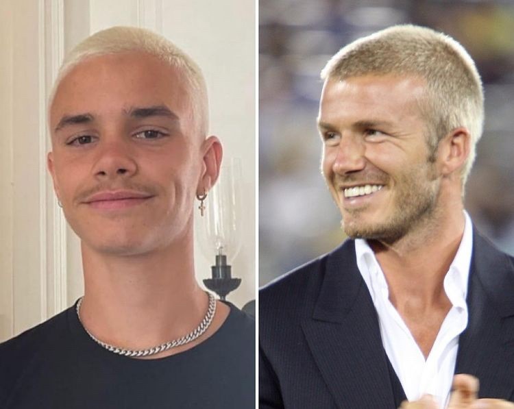 Ο Romeo Beckham αντέγραψε το κούρεμα του μπαμπά του από το 2000