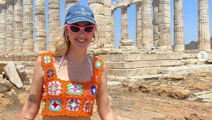 Chiara Ferragni: Οι φωτογραφίες από τον Ναό του Ποσειδώνα και το ελληνικό μενού