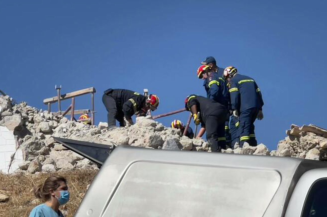 Ισχυρός σεισμός στην Κρήτη: Ένας νεκρός - Εννέα τραυματίες - Μεγάλες ζημιές - Εικόνες και βίντεο