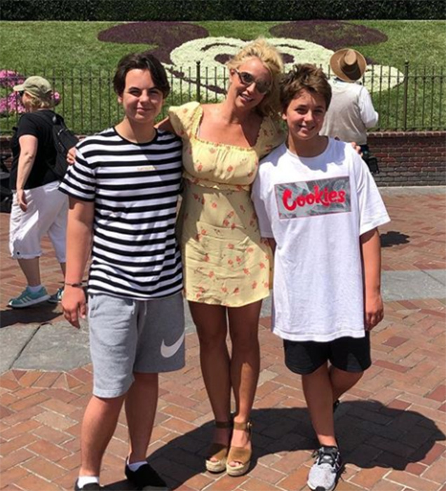 Britney Spears sons