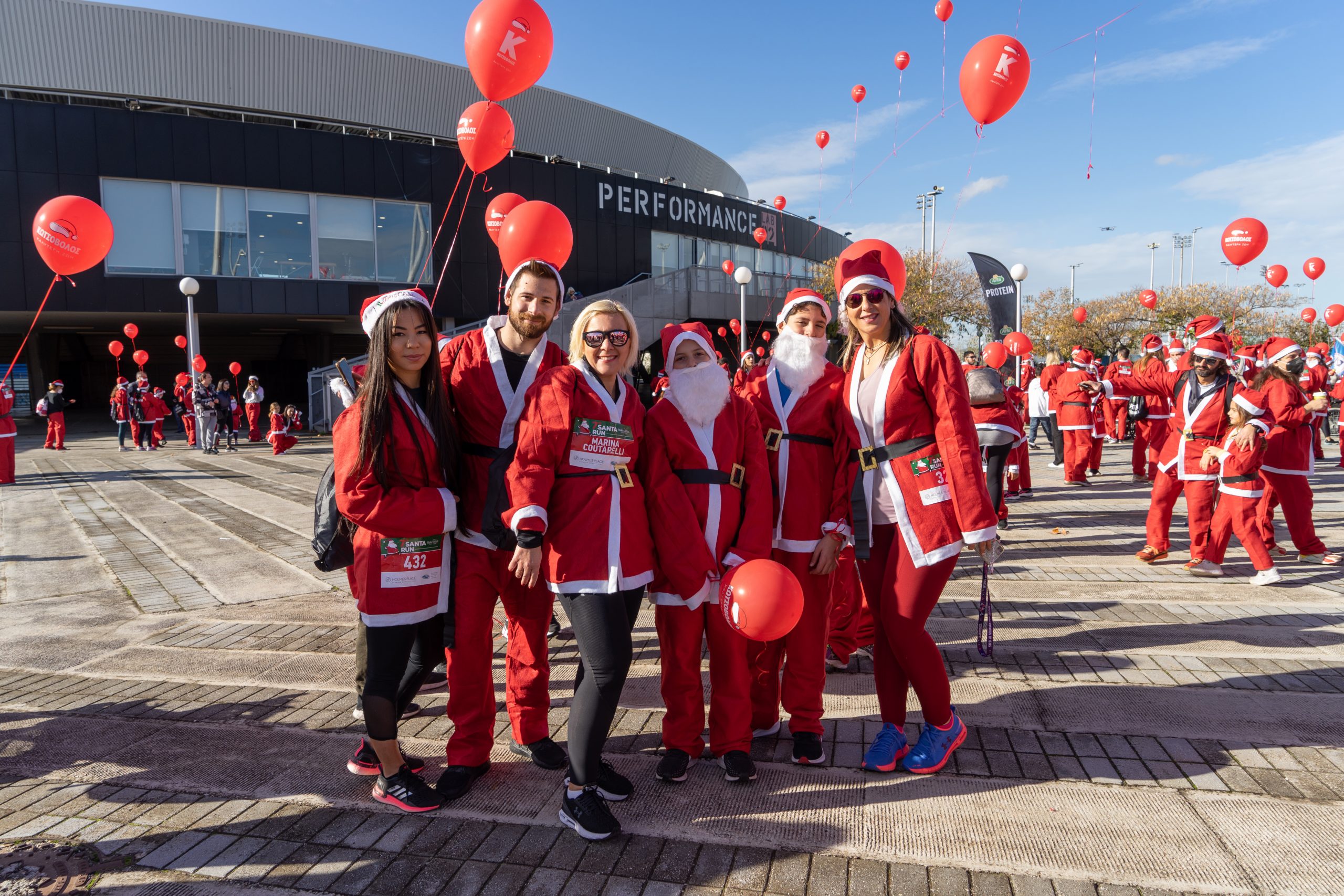 santa run