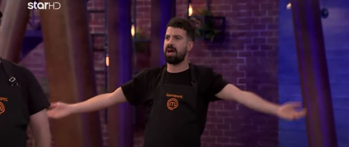 MasterChef: Ο Δημήτρης Ταϊρίδης έκανε έξαλλο τον Χριστόφορο