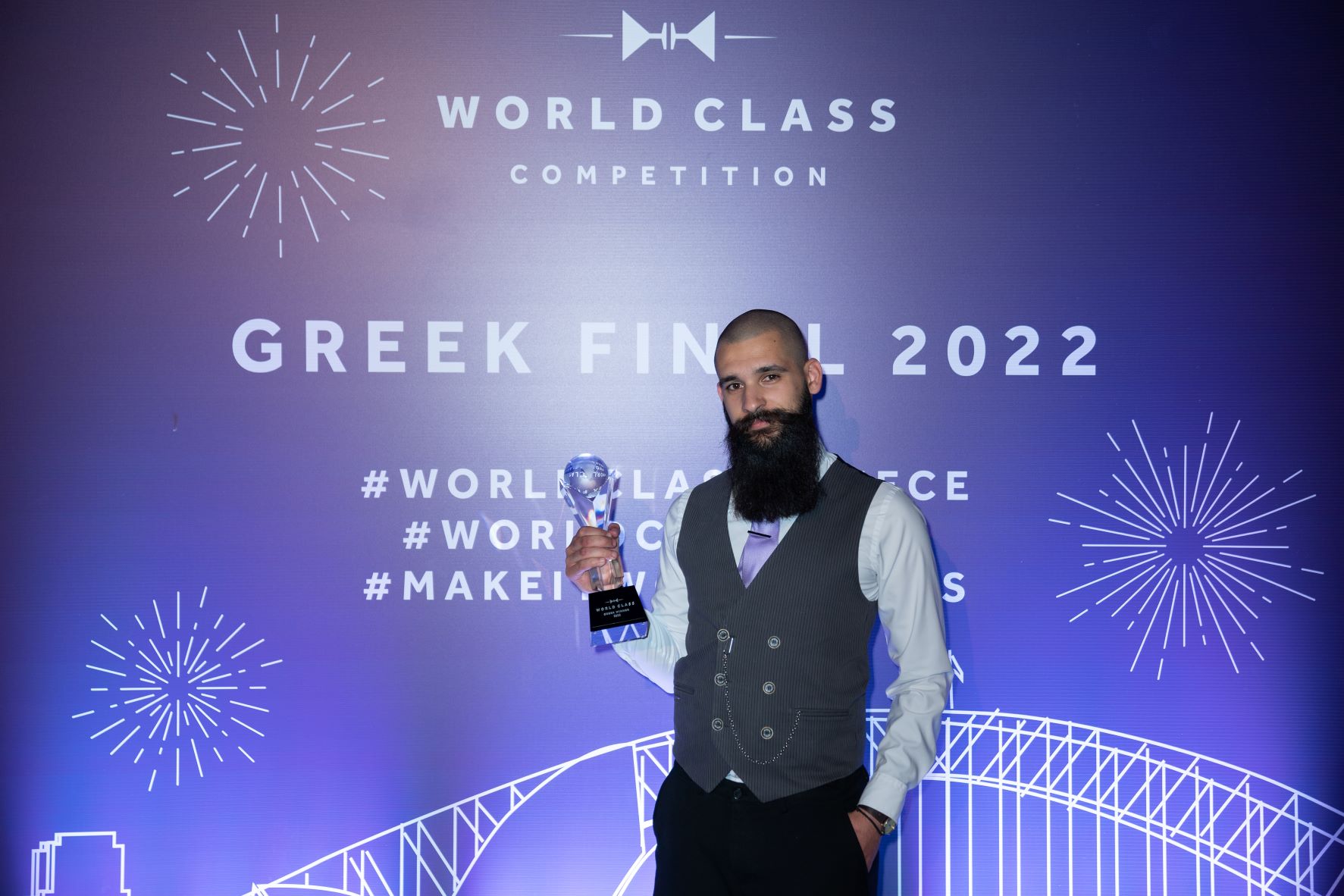 Greek World Class Bartender of the Year 2022: Ο Ιωσήφ Ζαλούκ θα ταξιδέψει στο Σίδνεϊ