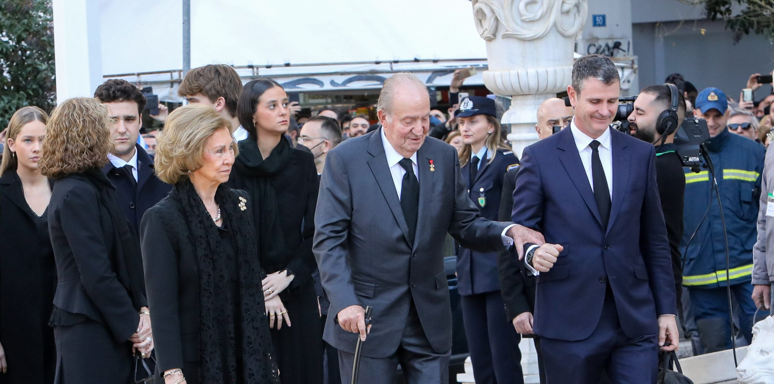 Βασιλιάς Κωνσταντίνος: Συντετριμμένοι Χουάν Κάρλος και βασίλισσα Σοφία στη Μητρόπολη Αθηνών