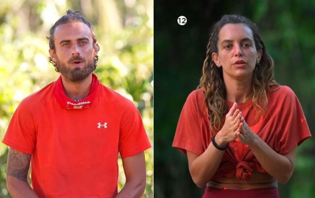 Survivor All Star: Τα κρυφά φιλιά της Καρολίνας και του Μάριου την ώρα της αποχώρησής της