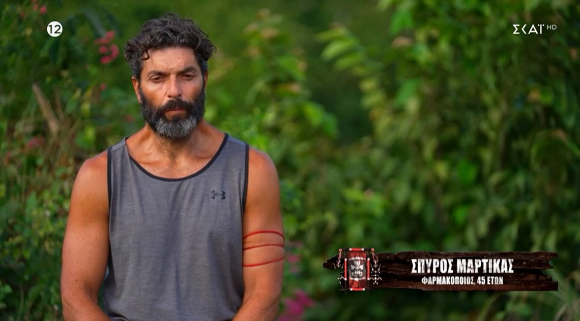 Survivor All Star: Ο Σπύρος Μαρτίκας έκανε νέα επίθεση στον Κωνσταντίνο Βασάλο