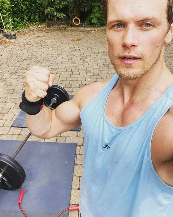 Sam Heughan εσωτερικός δρόμος