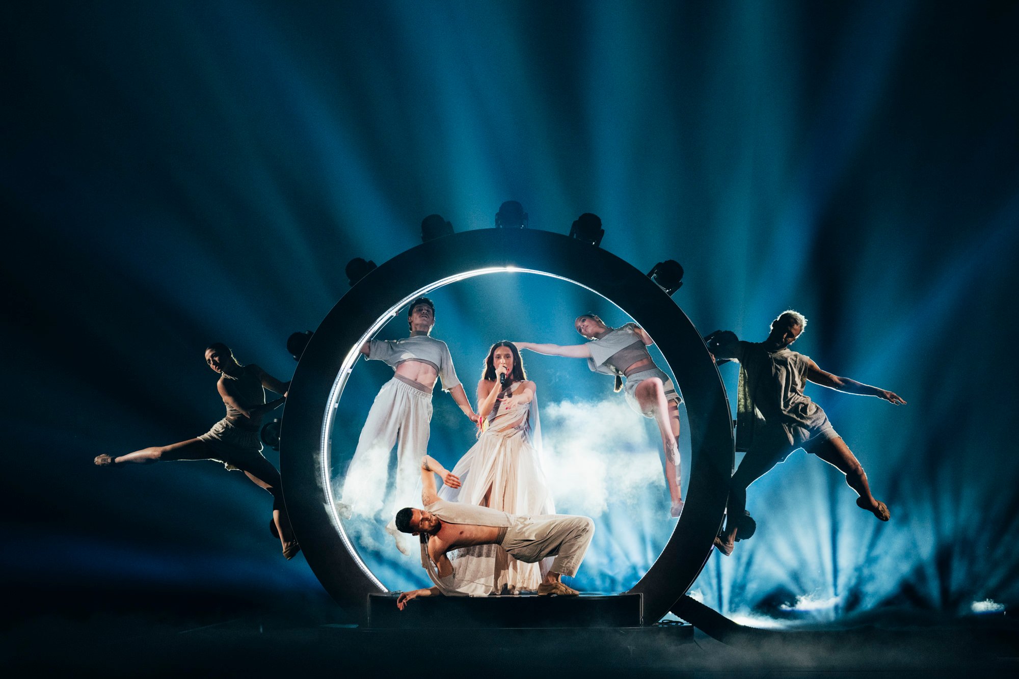 Eurovision 2024: Η Eden Golan στη σκηνή του Malmö Arena