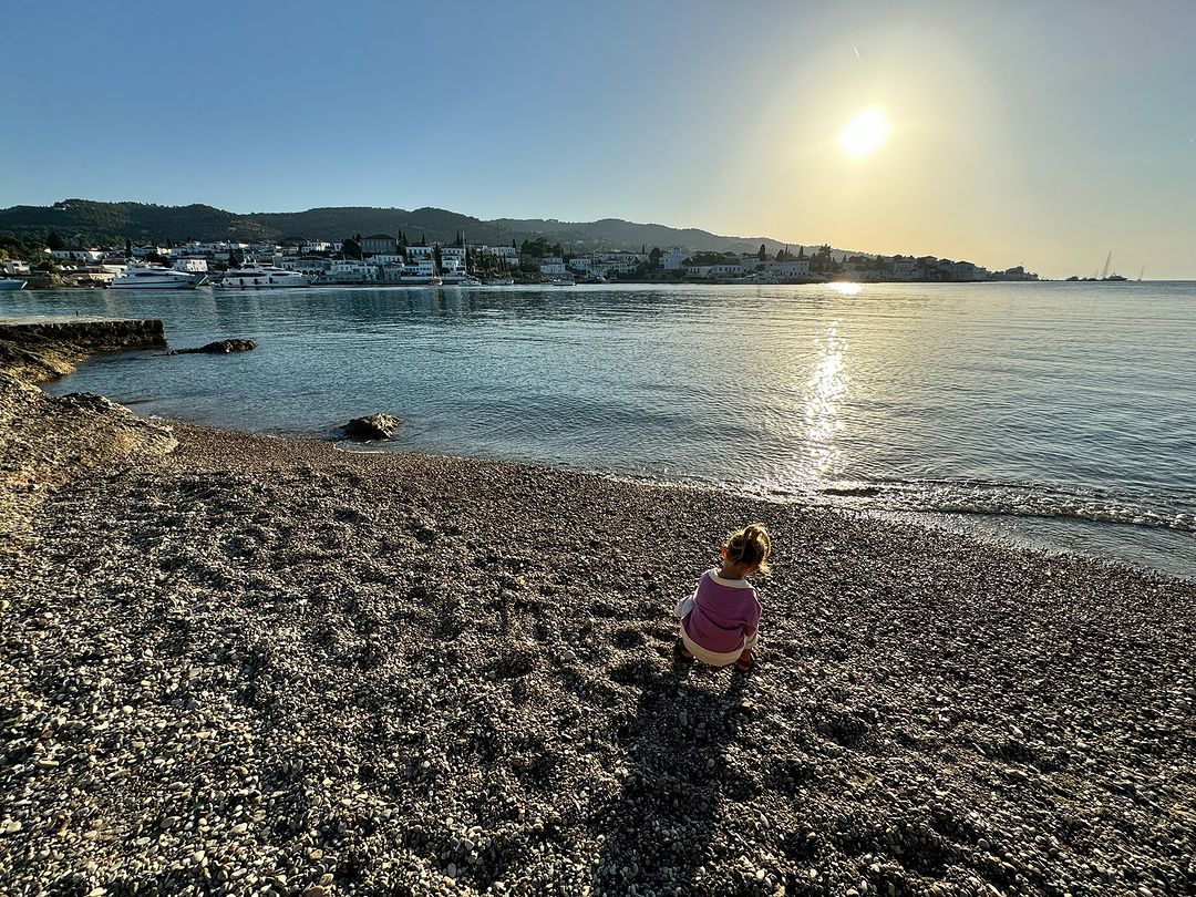 Η φωτογραφία με τον γιο της Νίκο, με την οποία συνόδευσε την δημοσίευση της η Εριέττα Κούρκουλου