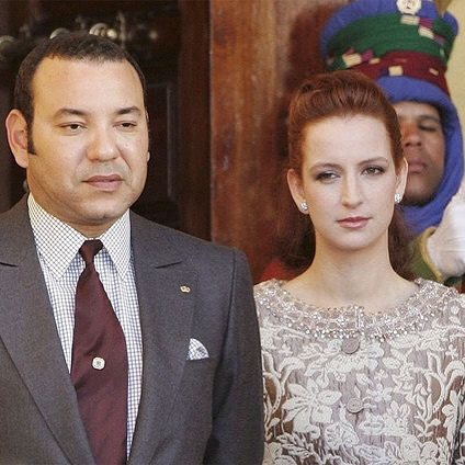 Η Lalla Salma με τον πρώην σύζυγό της, βασιλιά Mohammed VI