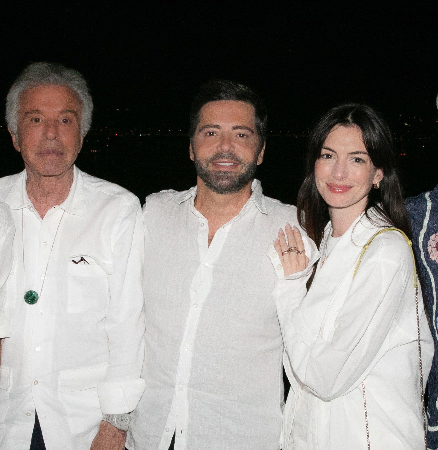 Anne Hathaway και Giancarlo Giammetti διασκέδασαν στο Island